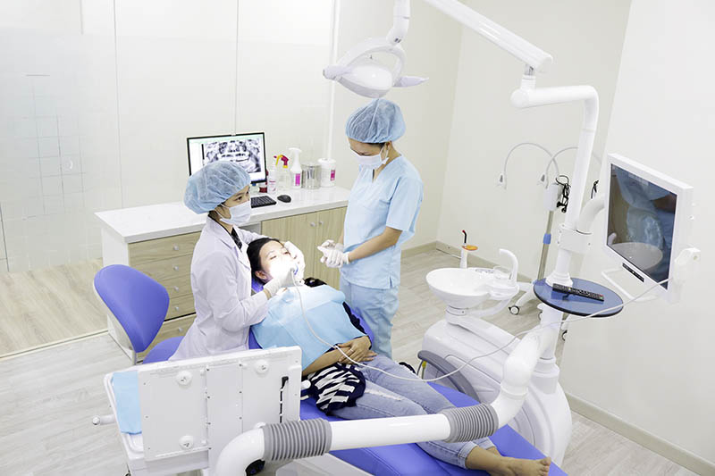 Bệnh viện Răng Hàm Mặt TW Hà Nội có đủ trang thiết bị hiện đại và bác sĩ tay nghề cao