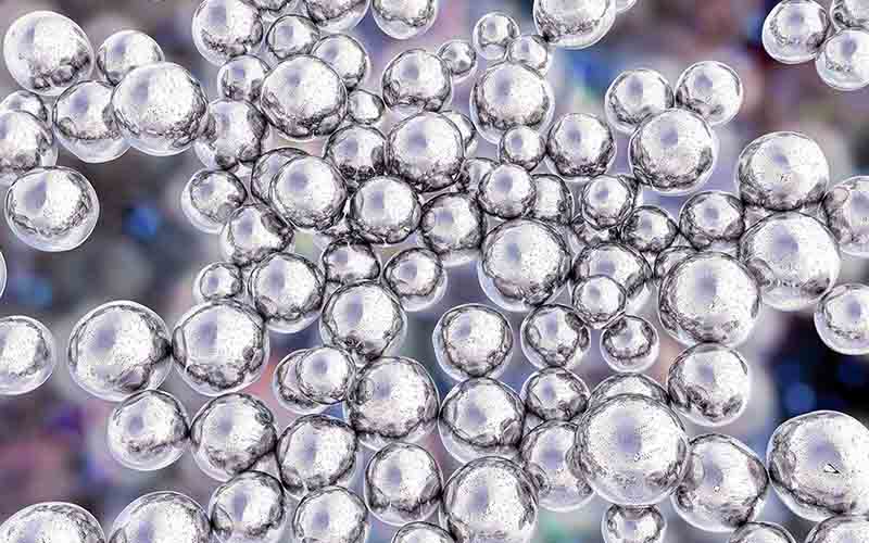 Nano bạc là một dạng hạt tồn tại của kim loại bạc