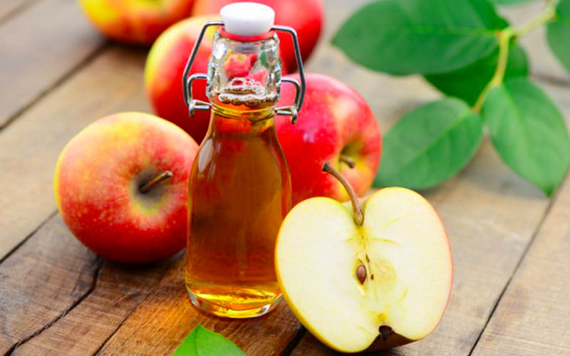 Thành phần của giấm táo có chứa lượng acid axetic tự nhiên cao