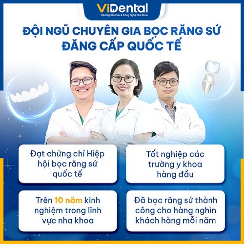ViDental Clinic là địa chỉ bọc răng sứ uy tín