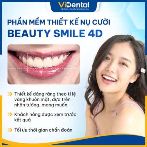 Sở hữu phần mềm Beauty Smile 4D thiết kế dáng răng như mong muốn
