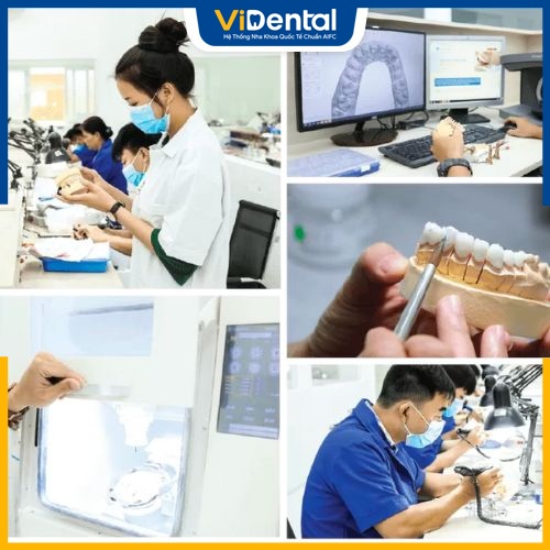 Xưởng chế tác răng sứ độc lập của ViDental 