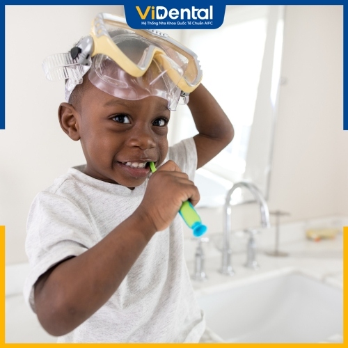 Chăm sóc răng miệng để bảo vệ sức khỏe răng miệng cho trẻ
